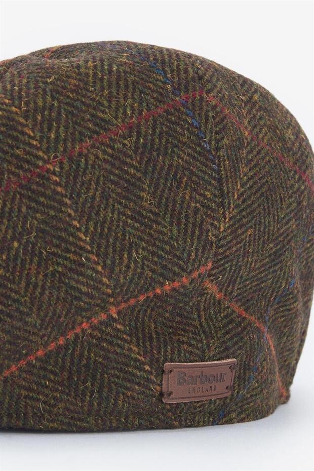 Wilkin Flat Şapka Ol15 Olive Herringbone - 3