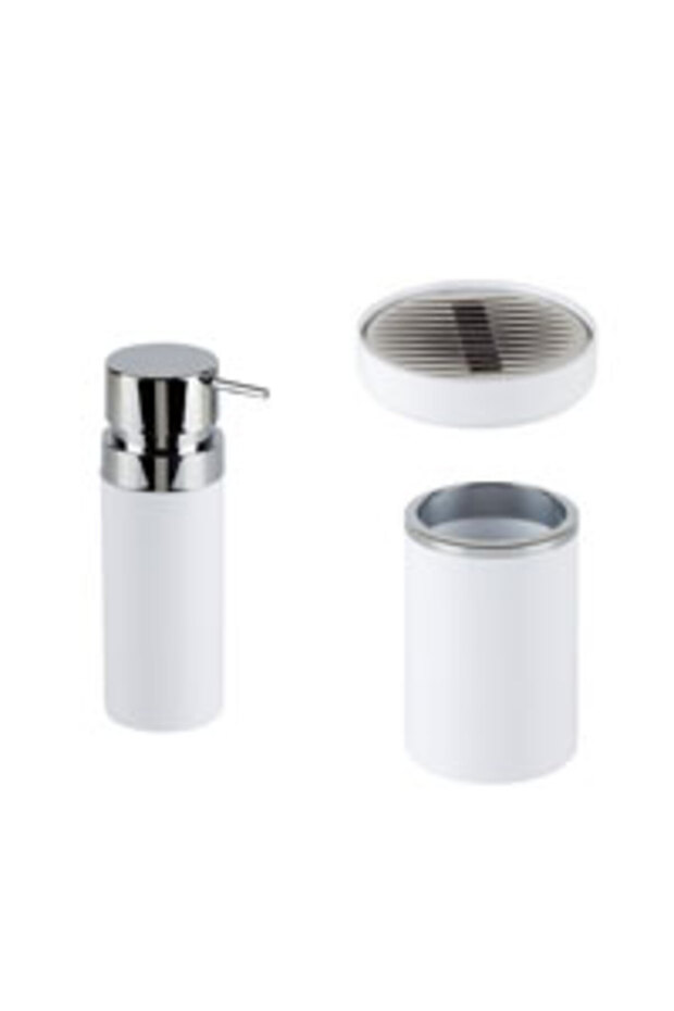 Lenox 3-piece bathroom accessory - white