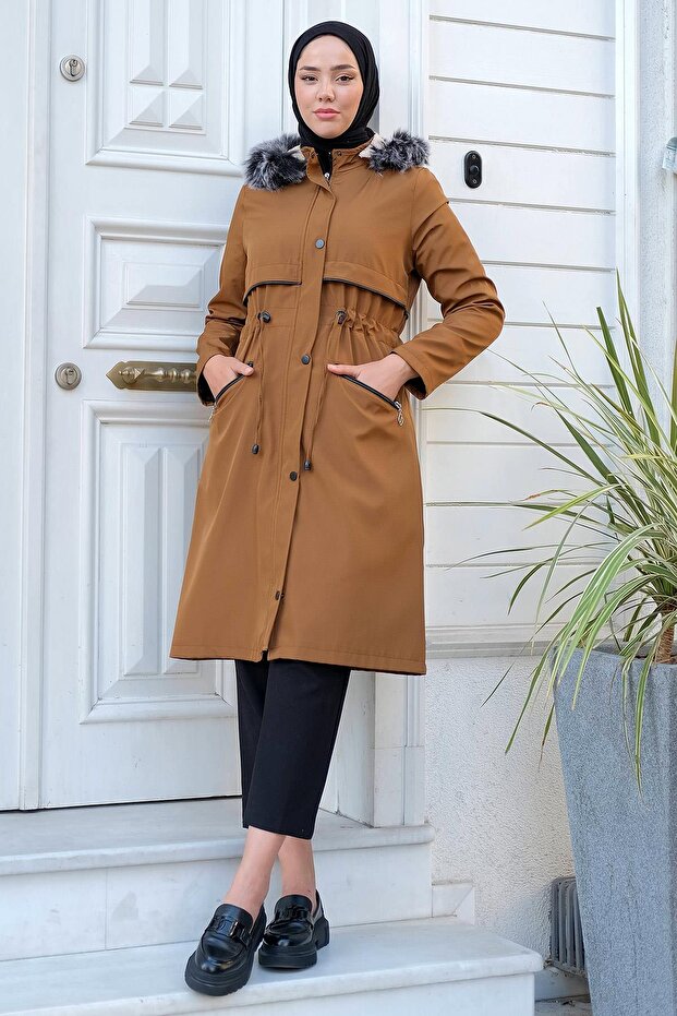 Deri Biyeli Mont Taba HM2273 - 1