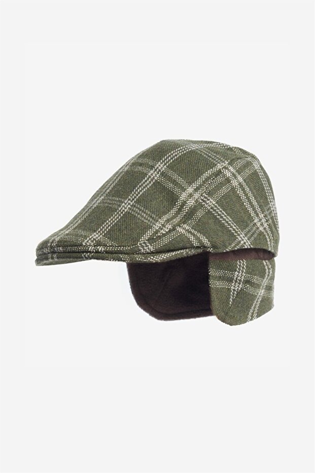 Cheviot Flat Kasket Ol71 Olive-ecru - 1