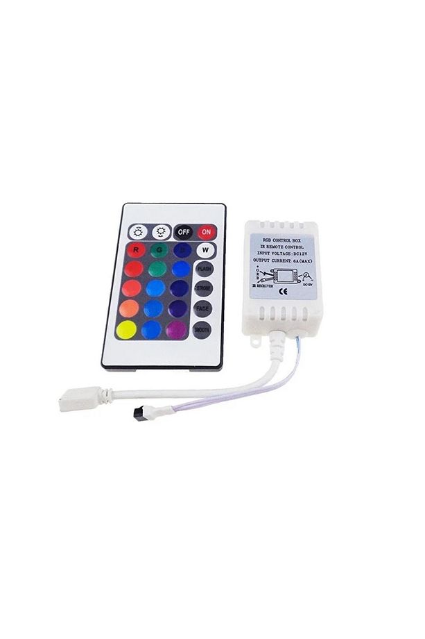 Ct-4557 Rgb Şerit Led Seti 5 Mt Rgb Led 3 Renk Trafo Rgb Kumanda - 3