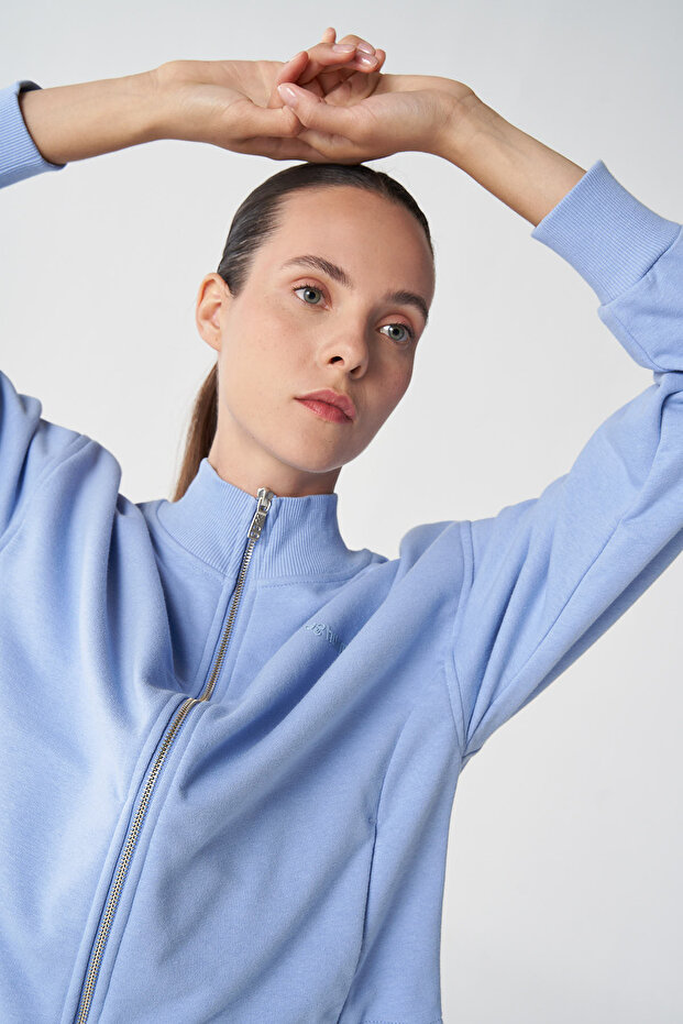 Freya Fermuarlı Sweatshırt - 2