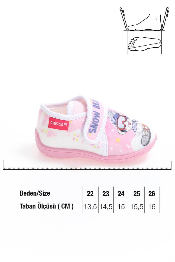 Kışlık Kız Bebe Panduf Ayakkabı - 2