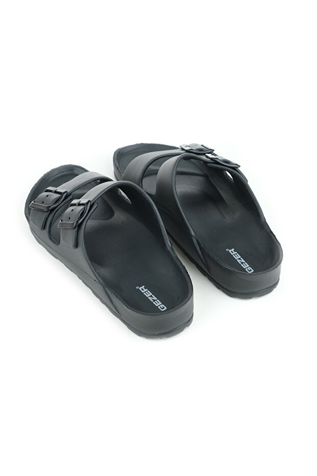 Two Buckle Adjustable Men's Slippers Suitable for Wet Floor - 4