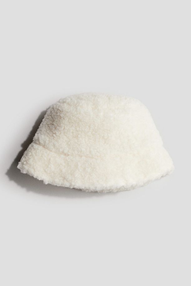 Wool-blend teddy bucket hat - 3