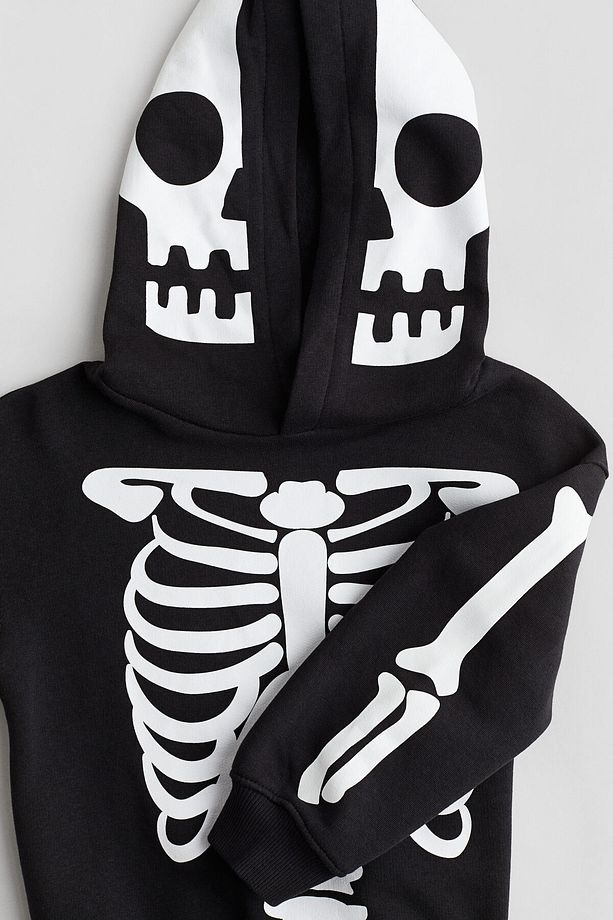 2 Parçalı Baskılı Sweatshirt Set - 5