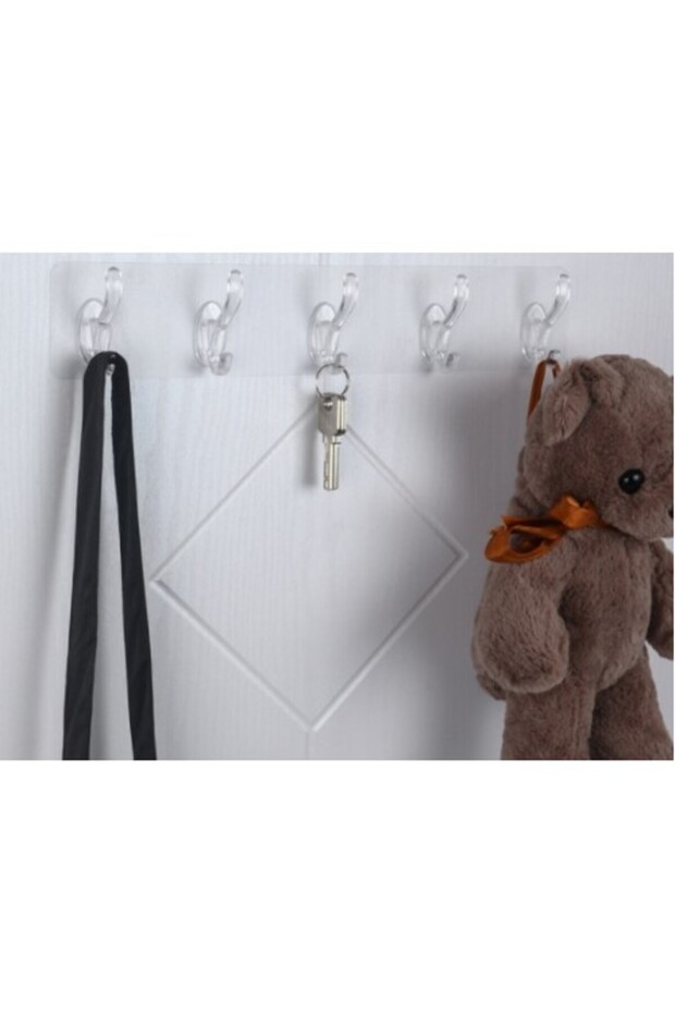 Kendinden Yapışkanlı Kancalı Askı Seti - 4