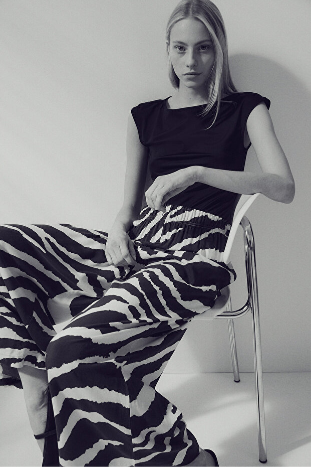 Kısa Pull-on Pantolon - 2