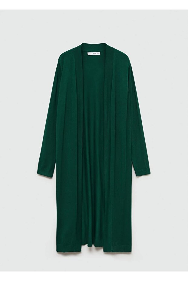 Uzun ince triko hırka - 3