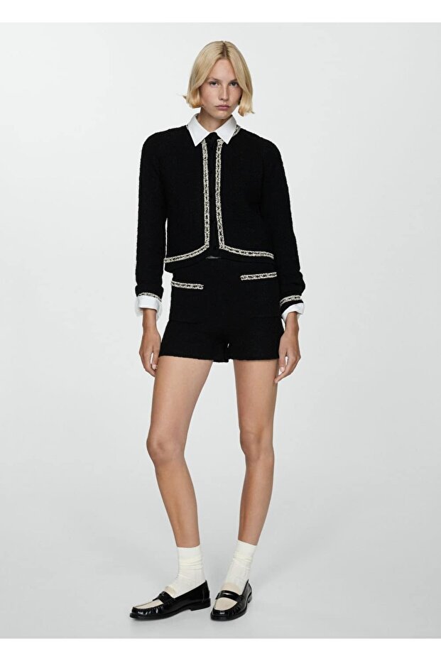 İki renkli tüvit ceket - 2