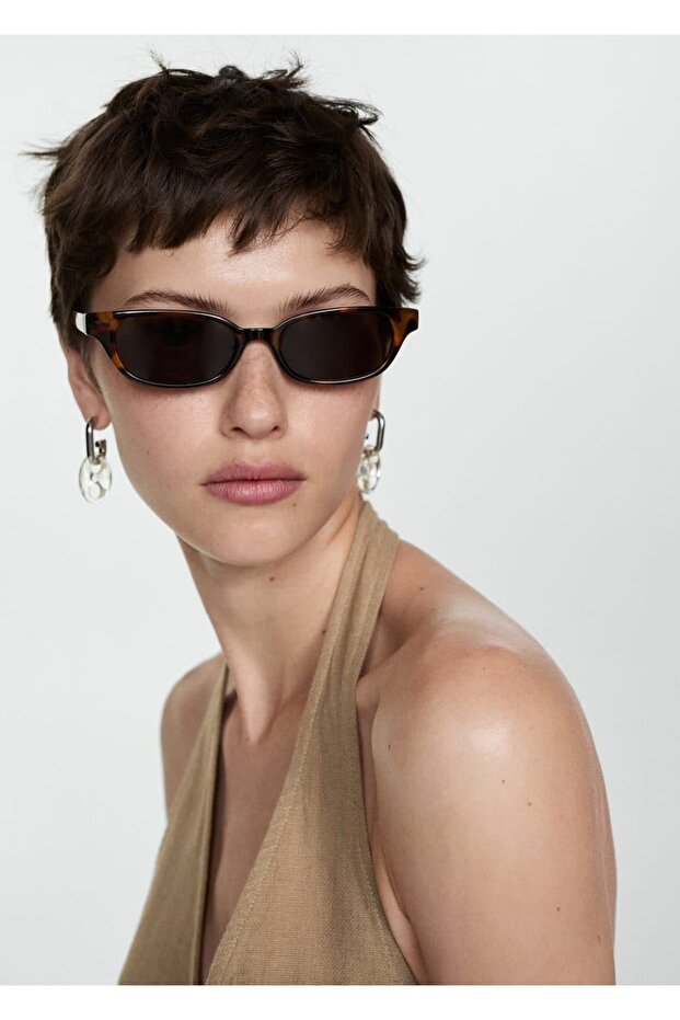 Cepli halter yaka bluz - 6