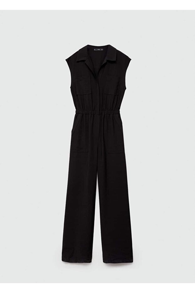 Cepli Ve Gömlek Yakalı Tulum - 3