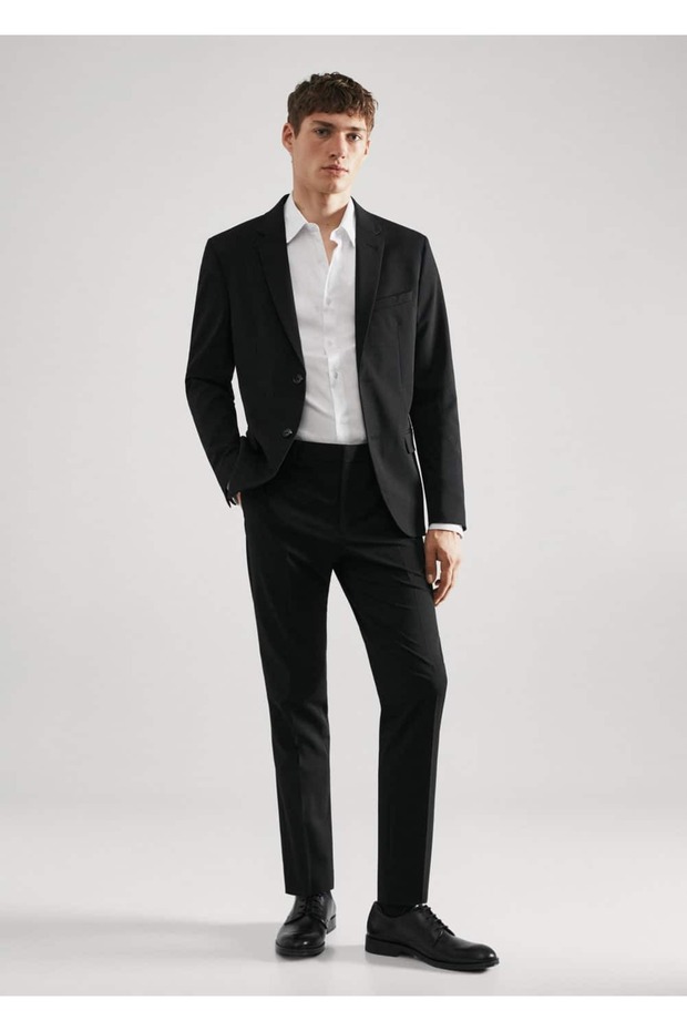 Süper Slim Fit Poplin Gömlek - 2