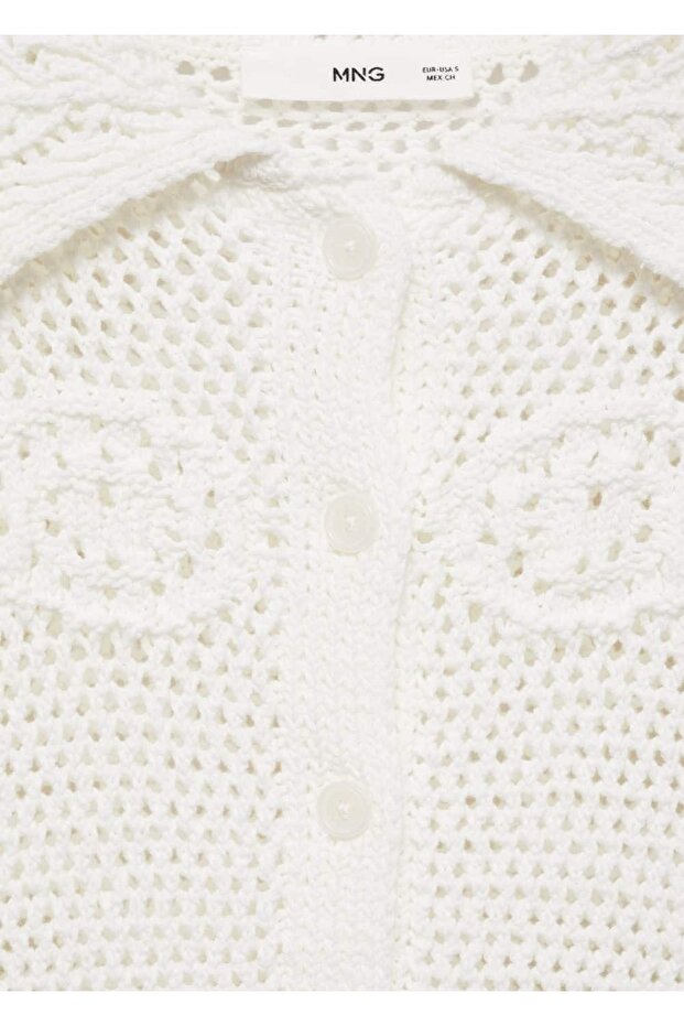 Kroşe triko hırka - 5