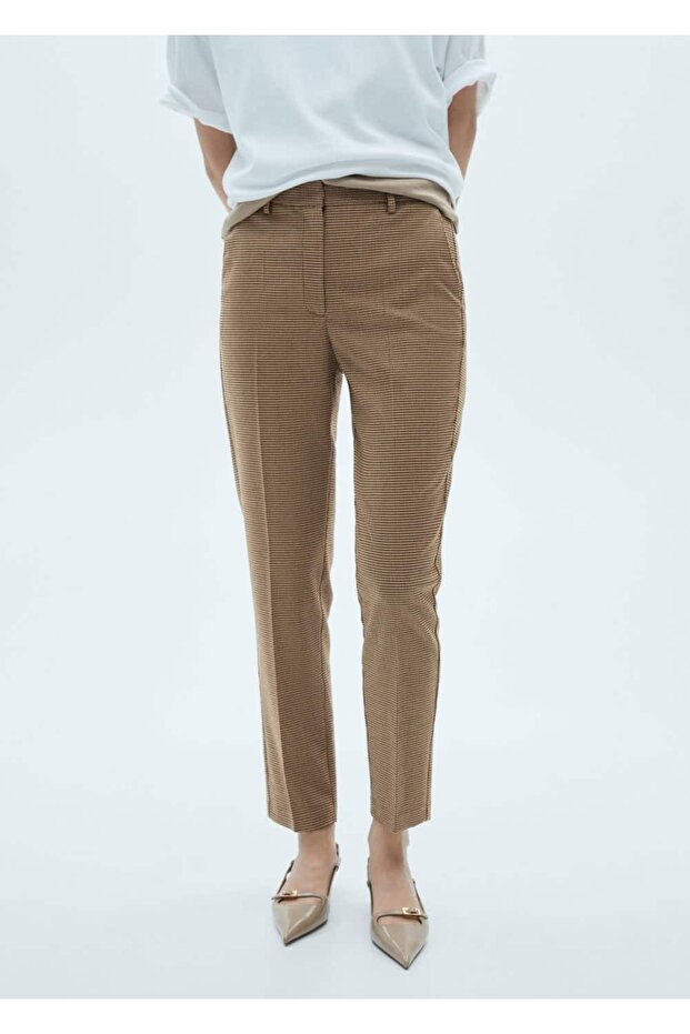 Orta belli dar pantolon - 1