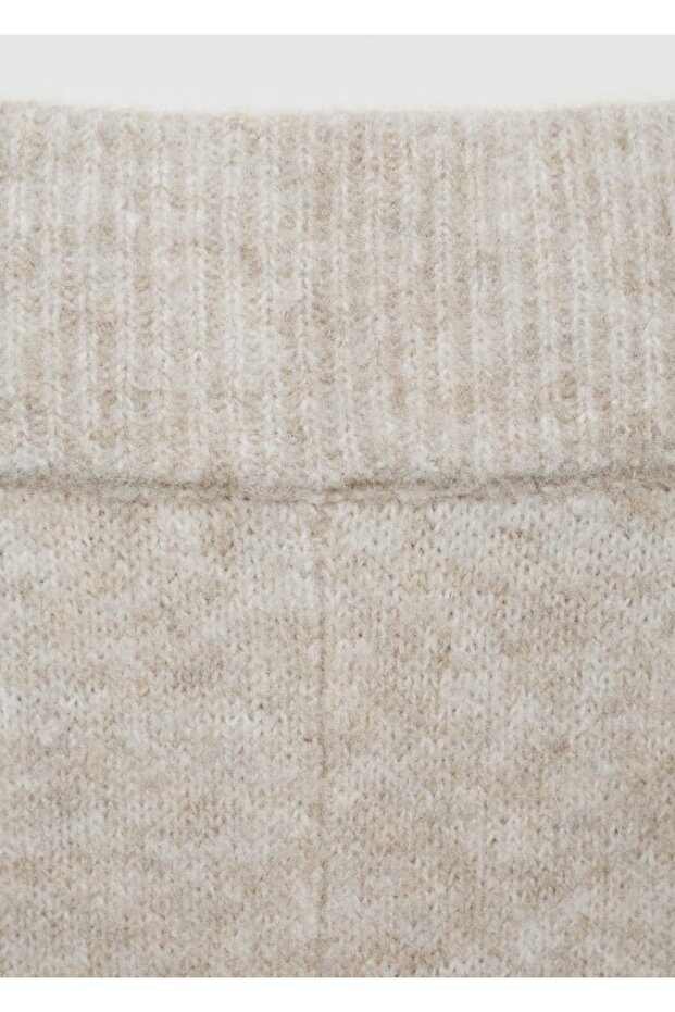 Gerade geschnittene Strickhose - 6