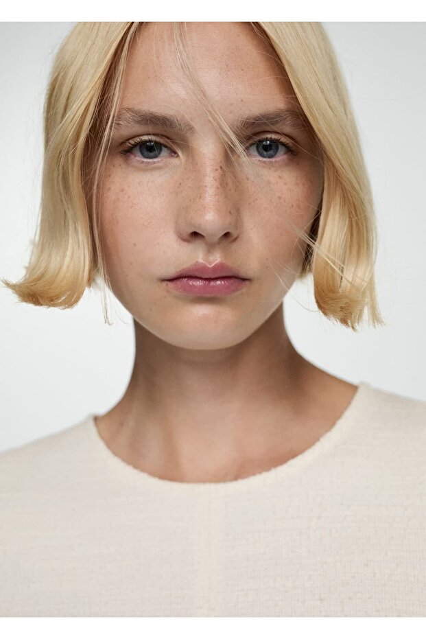 Kısa tüvit elbise - 6