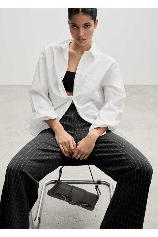 Roma dokuma düz pantolon - 5