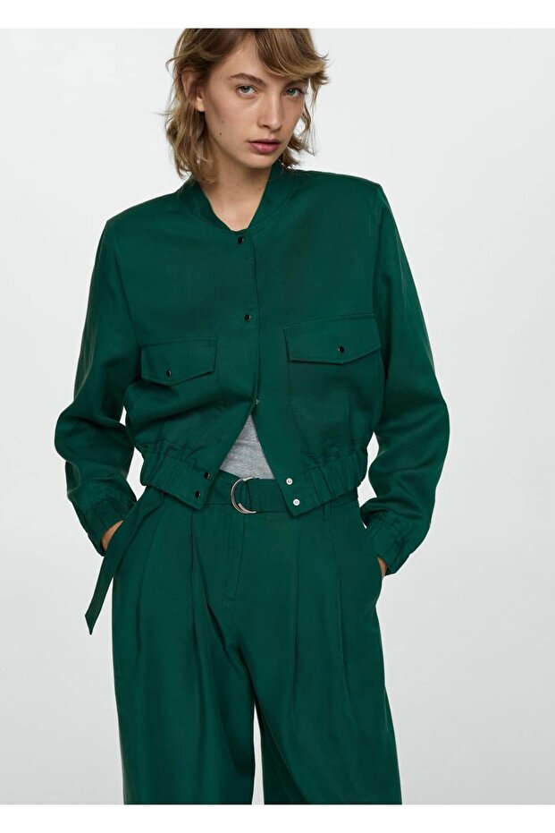 Cepli Lyocell ceket - 1