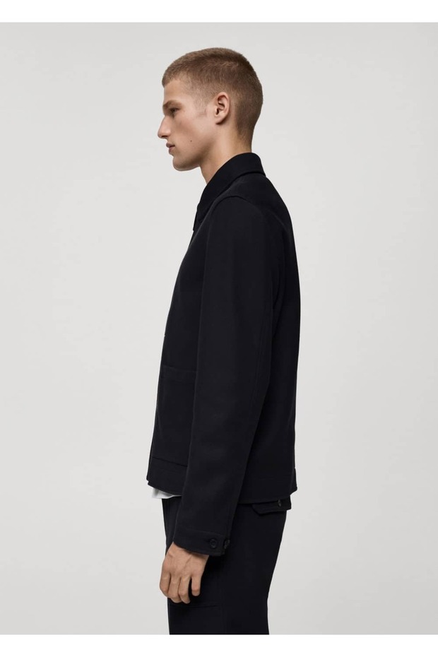 Cepli pamuklu gömlek ceket - 6