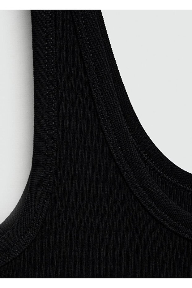 Askılı düğmeli bluz - 7