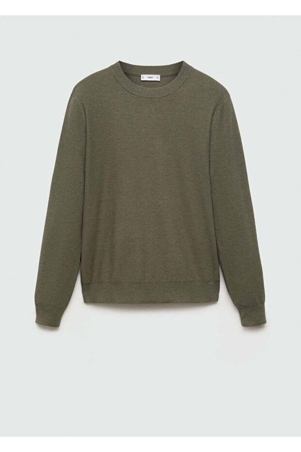 Pamuklu ince triko kazak - 3