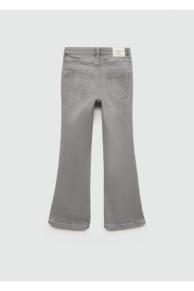 İspanyol Paça Cepli Jean Pantolon - 4