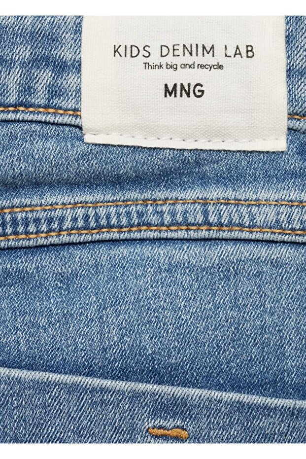 İspanyol Paça Cepli Jean Pantolon - 5