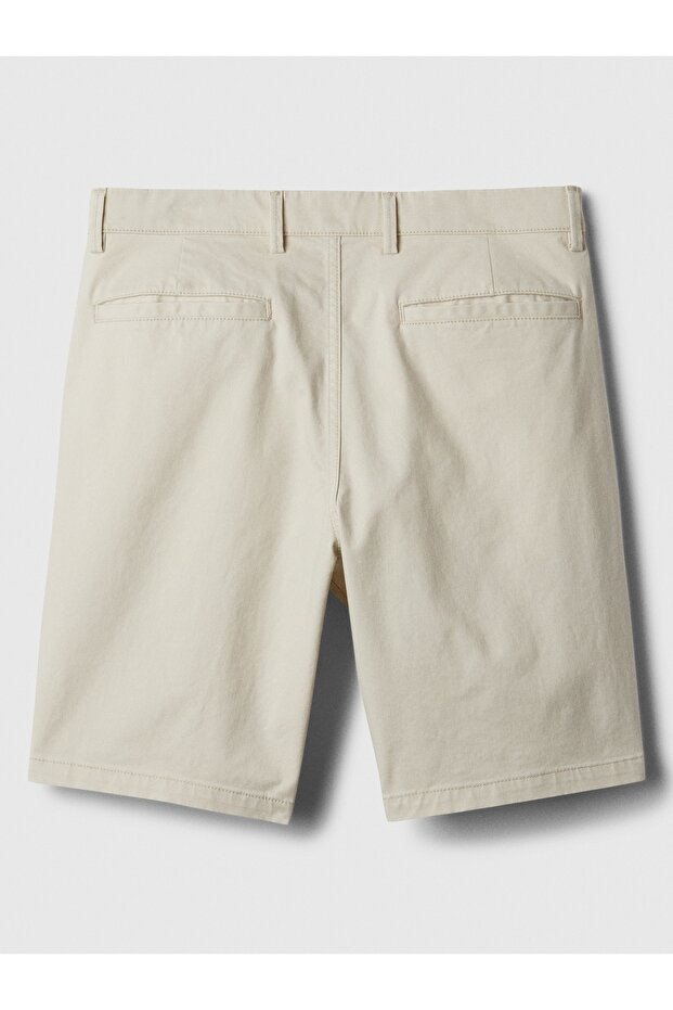 ErkekEssential Khaki Şort - 2
