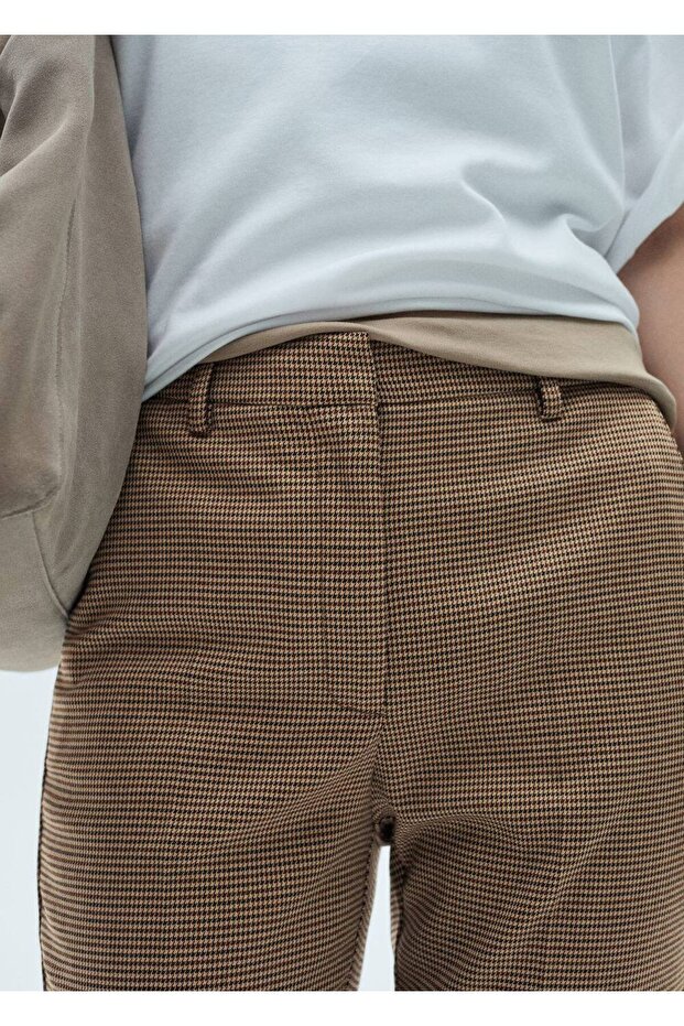 Orta belli dar pantolon - 6