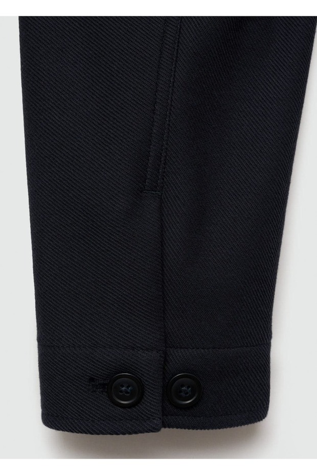 Cepli pamuklu gömlek ceket - 5