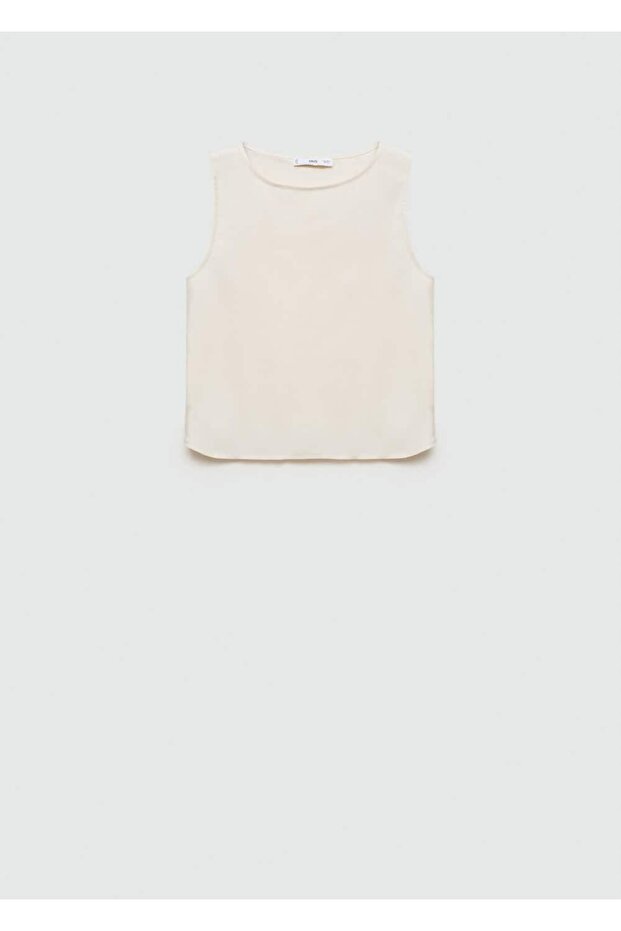 Askılı Dökümlü Bluz - 3