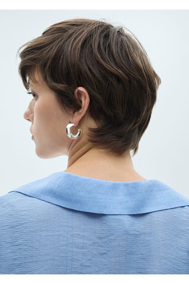 Kuşaklı Çan Kollu Bluz - 6