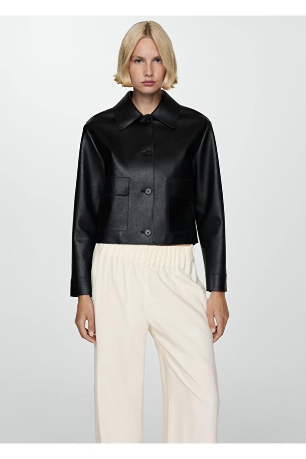 Elastik belli wideleg pantolon - 5