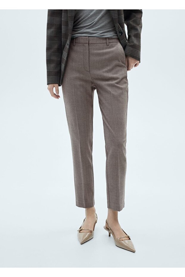 Orta belli dar pantolon - 1