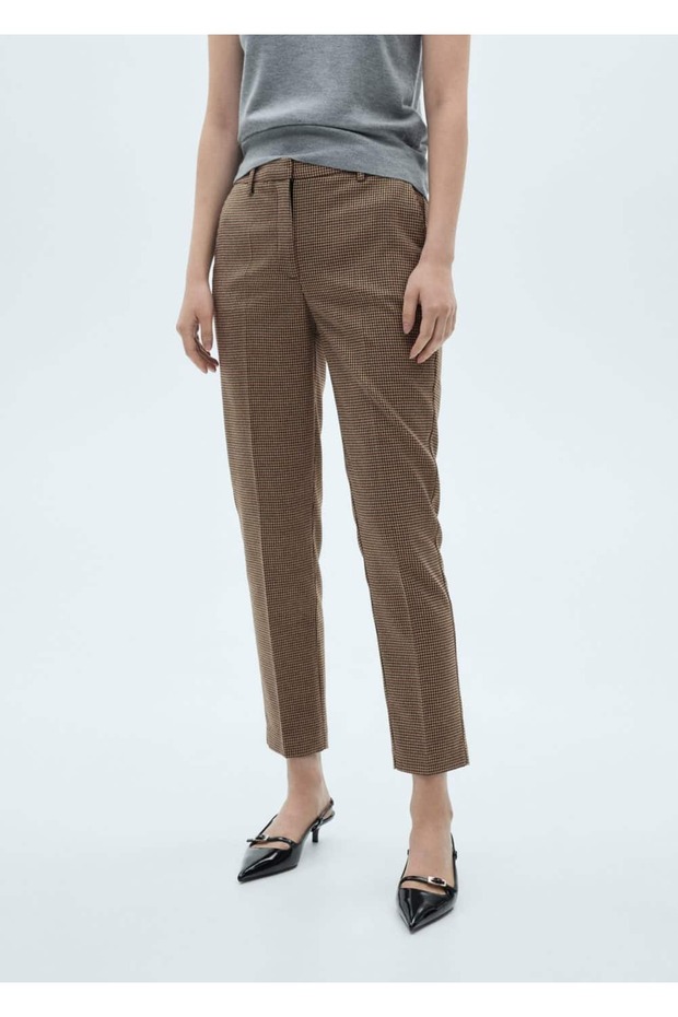 Orta belli dar pantolon - 1