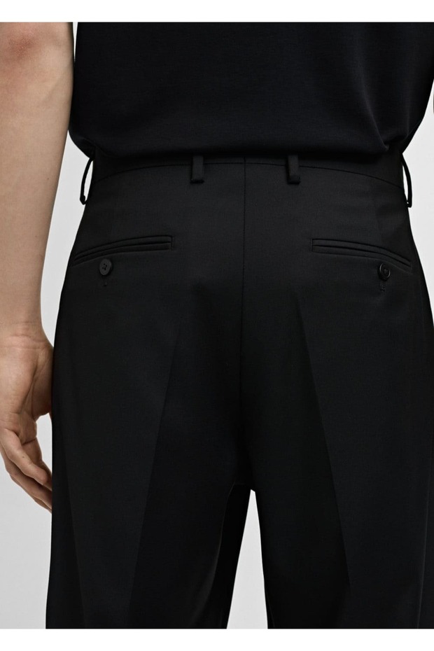 Suit Trousers with Regular Cut - 8
