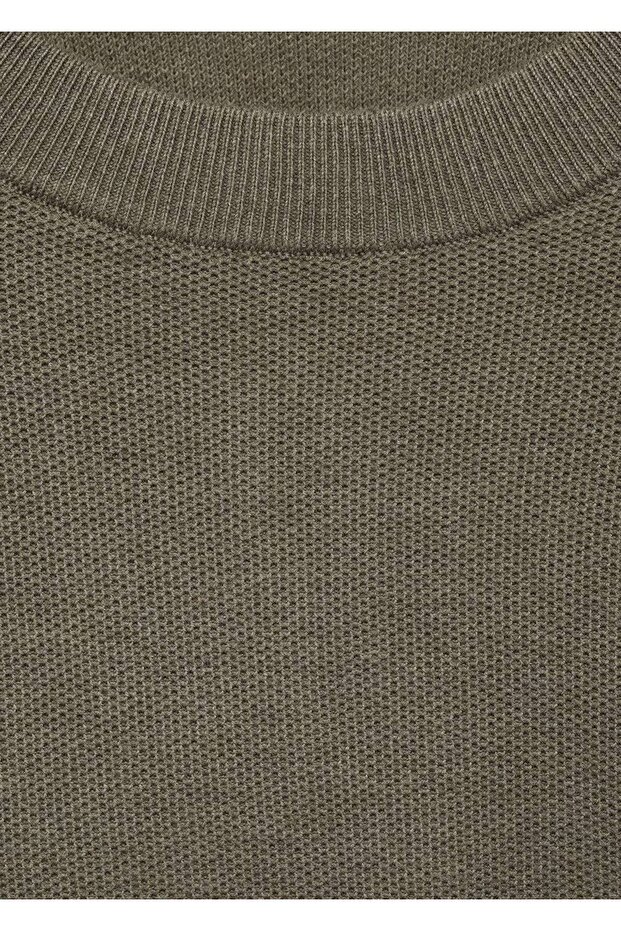 Pamuklu ince triko kazak - 6