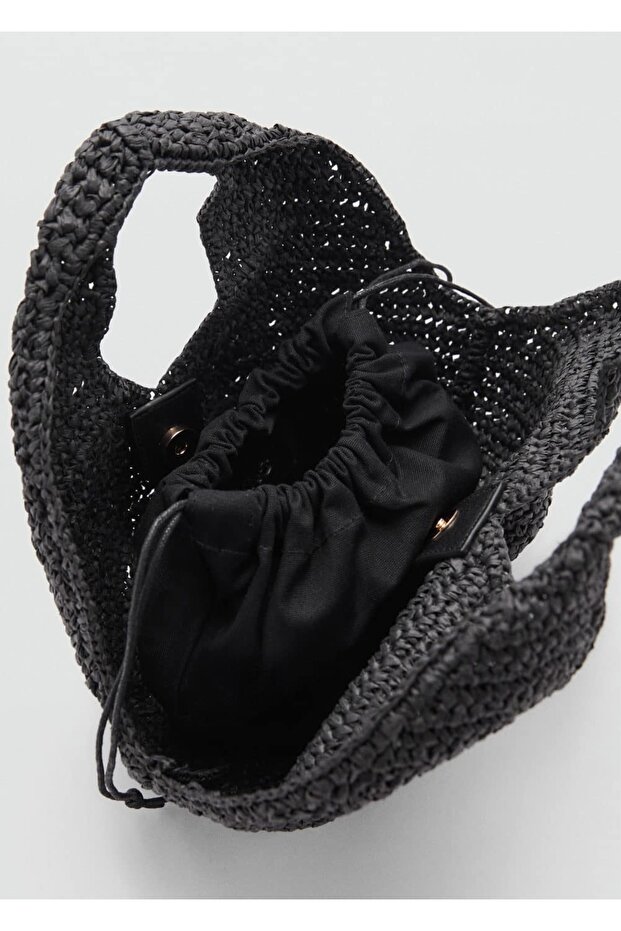 Doğal elyaf el çantası - 4