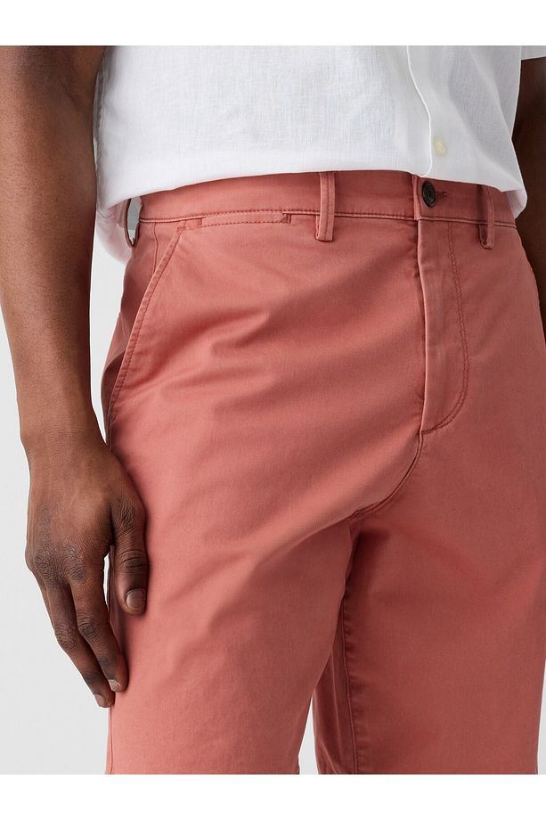 Erkek Kırmızı Essential Khaki Şort - 3