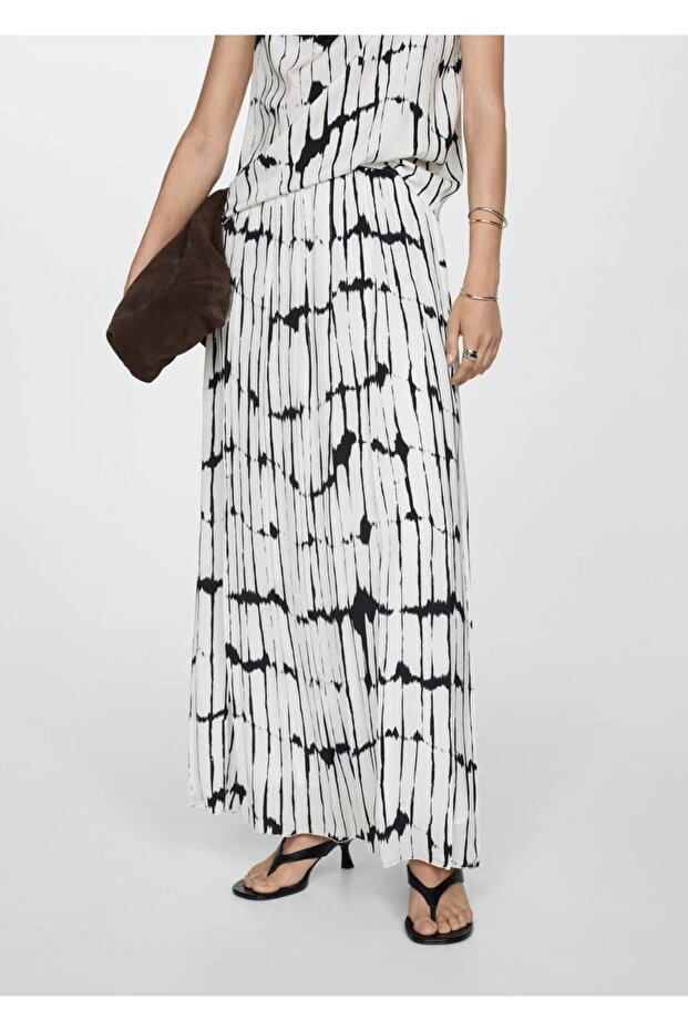 Uzun çizgili etek - 1