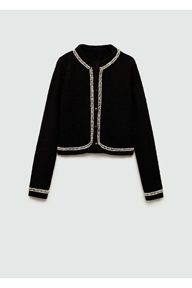 İki renkli tüvit ceket - 3