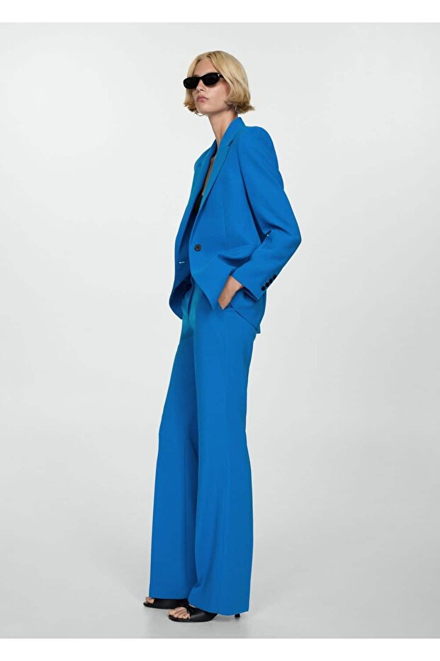 Wideleg kumaş pantolon - 2