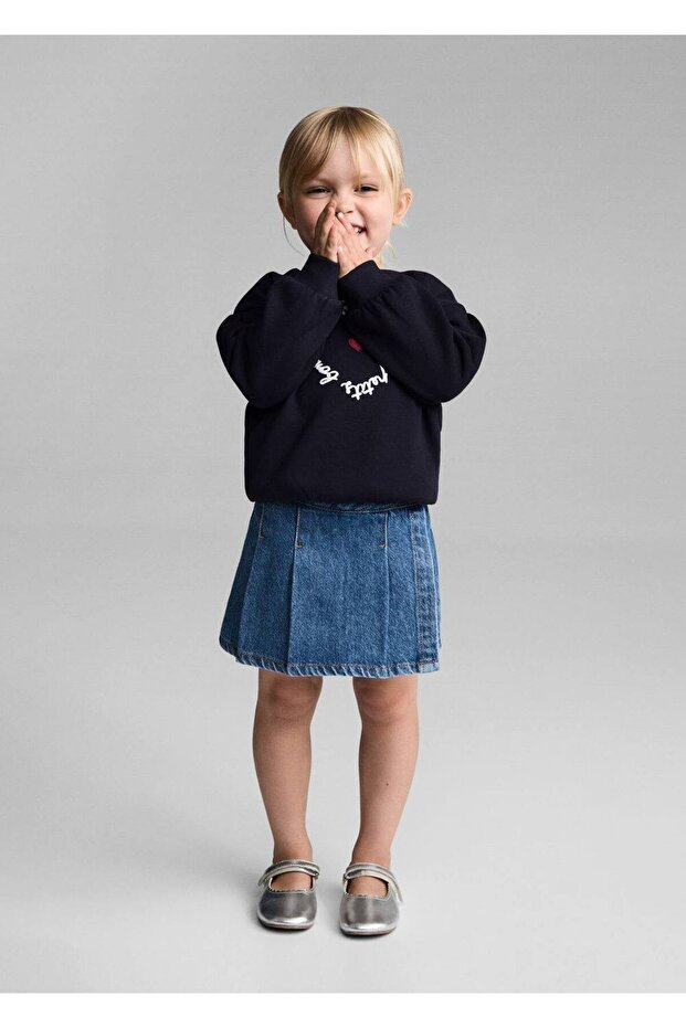 İşlemeli desenli kapüşonlu - 1