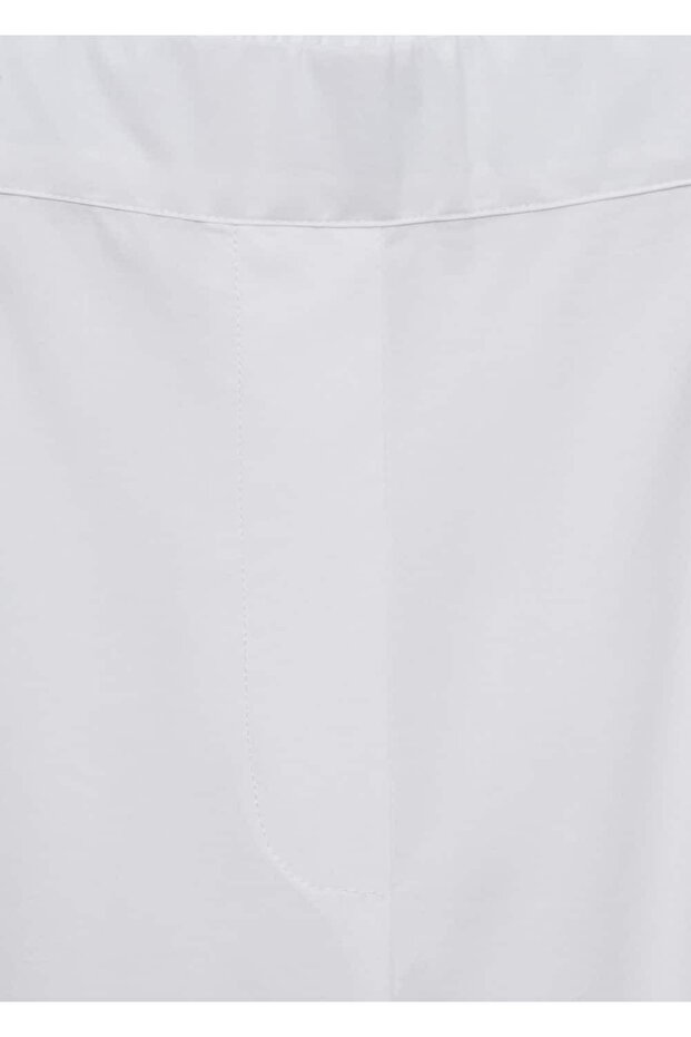 Pamuklu Wideleg pantolon - 5