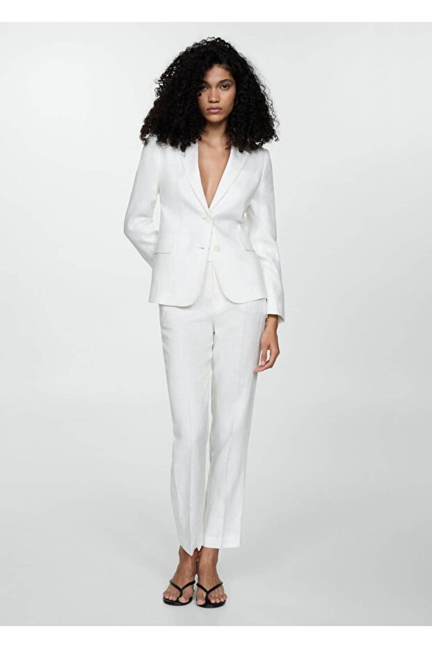 Keten pantolon takım - 2