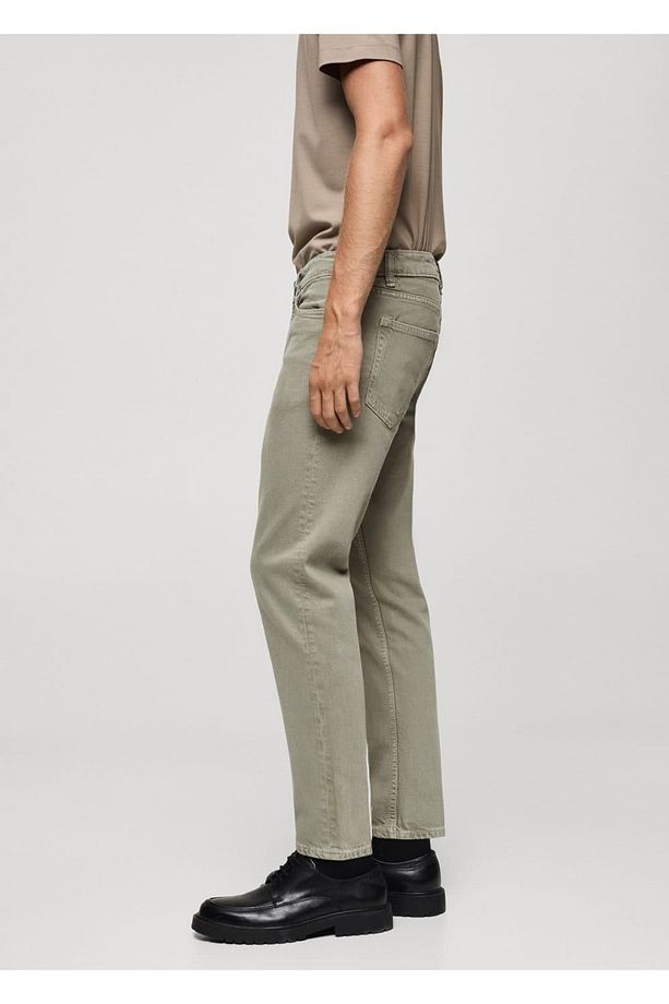 Ben Tapered Crop Jean Pantolon - 5