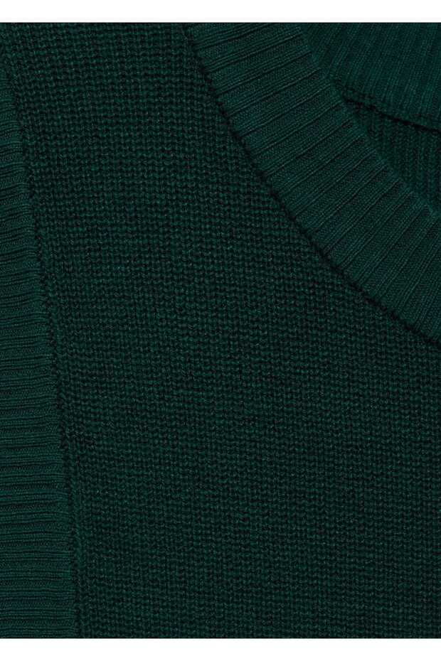 Uzun Triko Elbise - 6