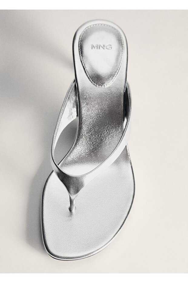 Sandale cu toc metalic - 6