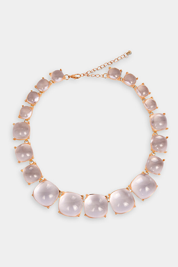 Altın Renk Kolye - 1